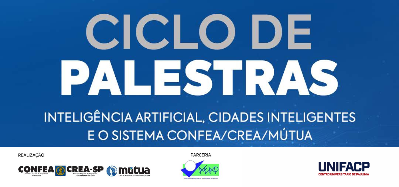 UNIFACP reforça compromisso com a inovação no Ciclo de Palestras CONFEA/CREA-SP e convida comunidade para próxima etapa