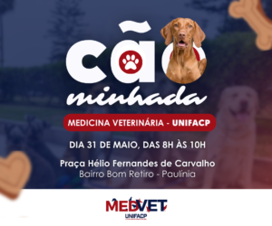 UNIFACP promove Cãominhada para incentivar cuidados com os pets e bem-estar animal
