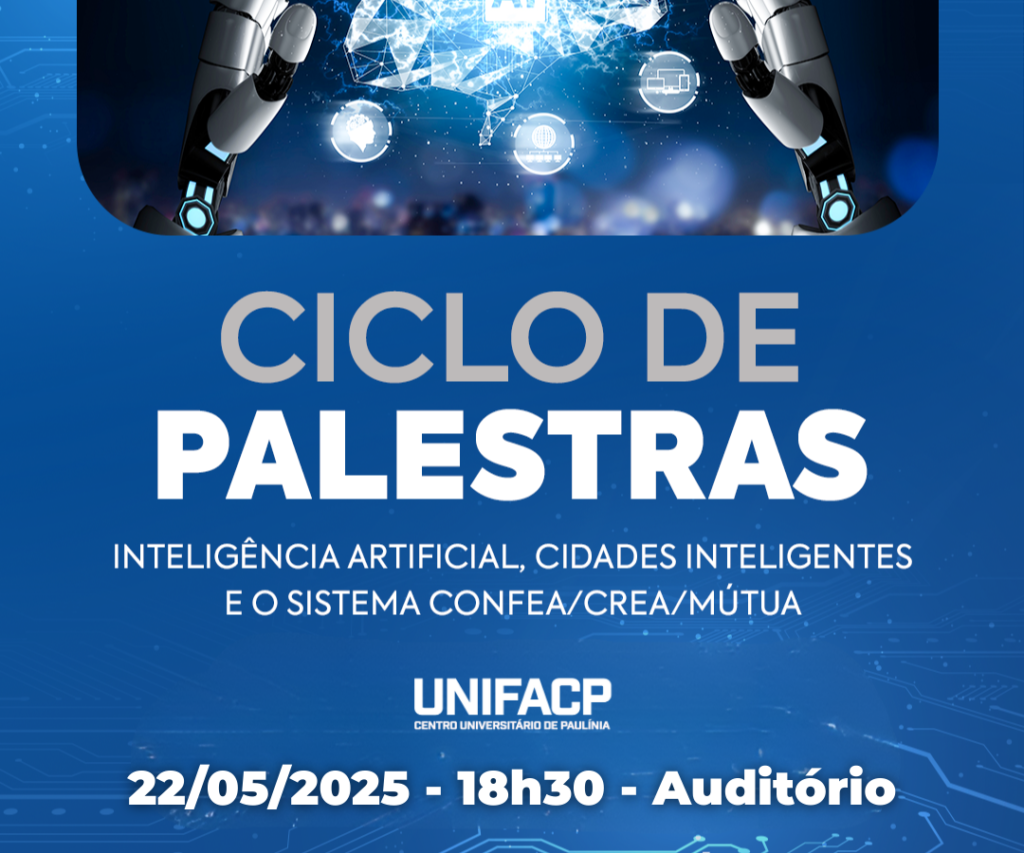 Ciclo de Palestras da UNIFACP debate Inteligência Artificial e Cidades Inteligentes