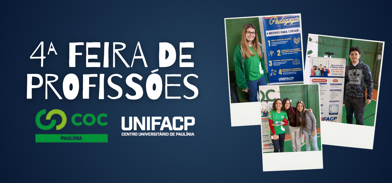 UNIFACP participa da 4ª Feira de Profissões do COC Paulínia
