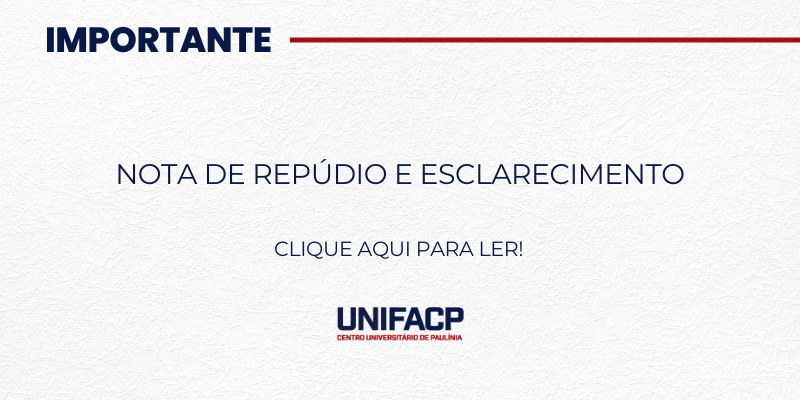 Nota de Repúdio e Esclarecimento