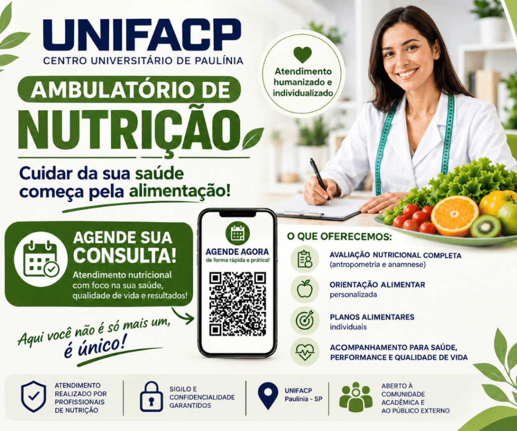 UNIFACP oferece atendimento nutricional à comunidade em Paulínia